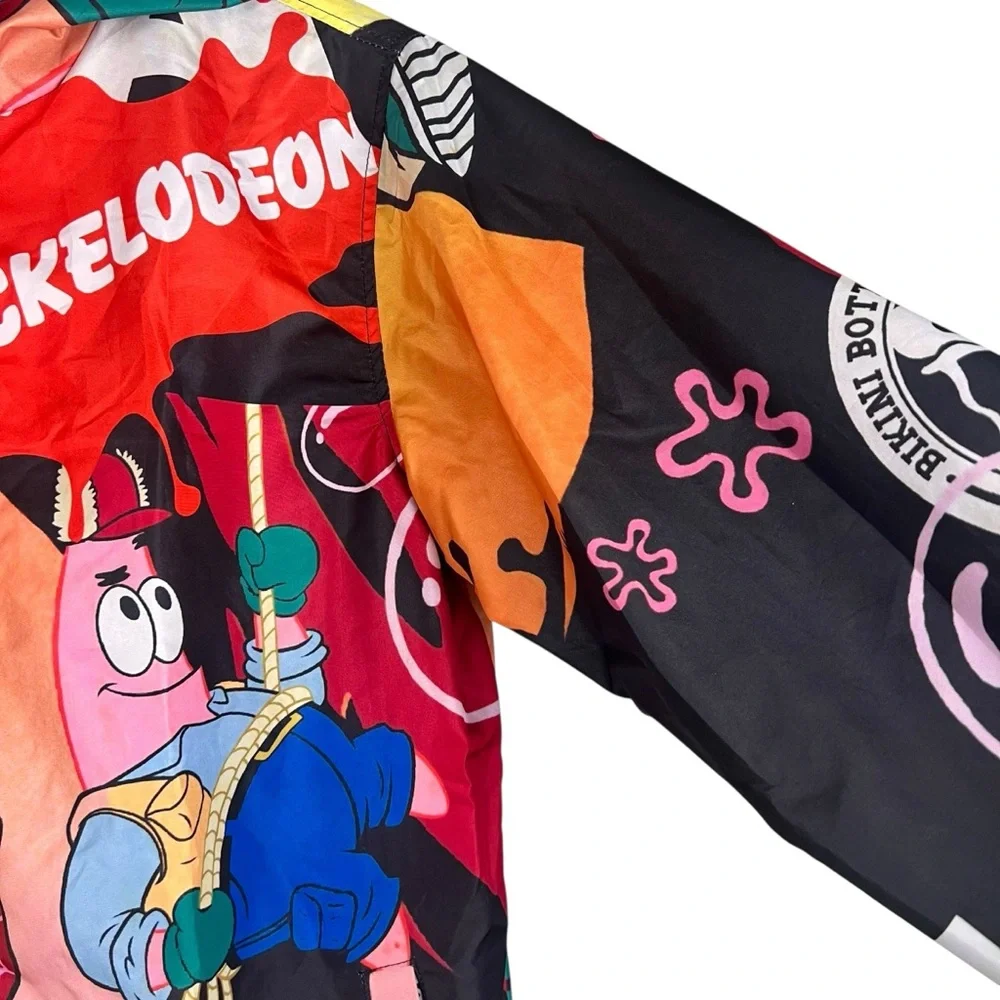 Members Only Nickelodeon Unisex SpongeBob‎ SquarePants windbreaker Jacket SZ S